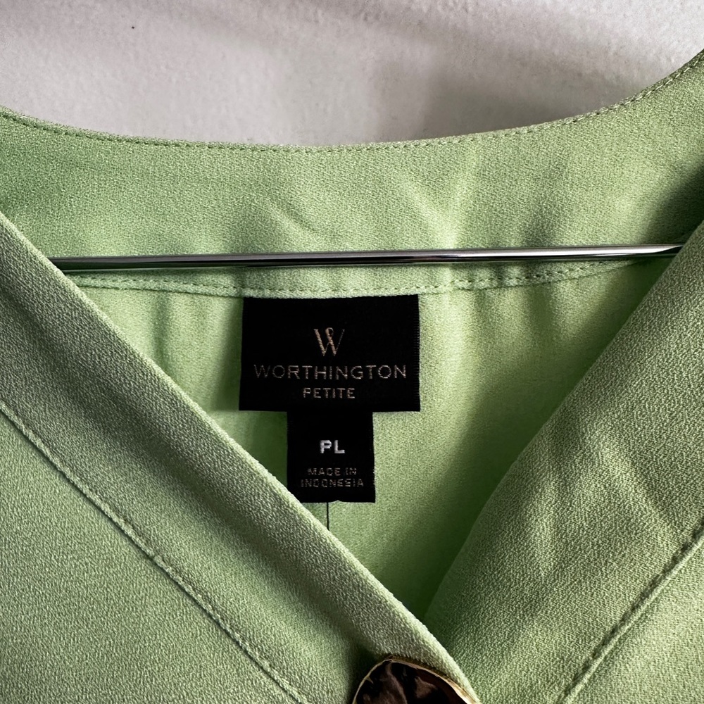 worthington petite large blouse - Picture 3 of 6